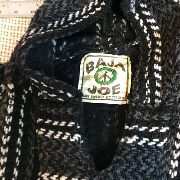 BAJA JOE MENS HOODED FRONT POCKET SWEATER SIZE L - Picture 4 of 11